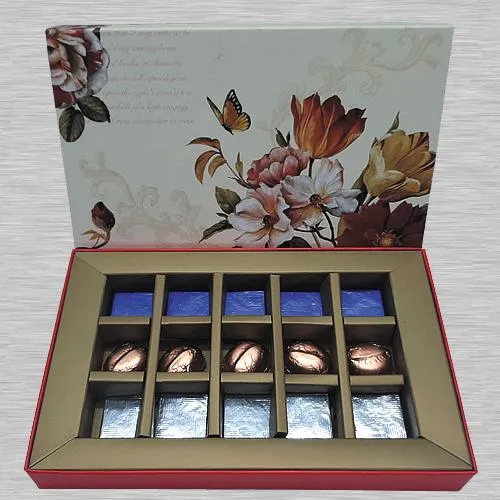 Irresistible Dry Fruit Filled Handmade Chocolate Box