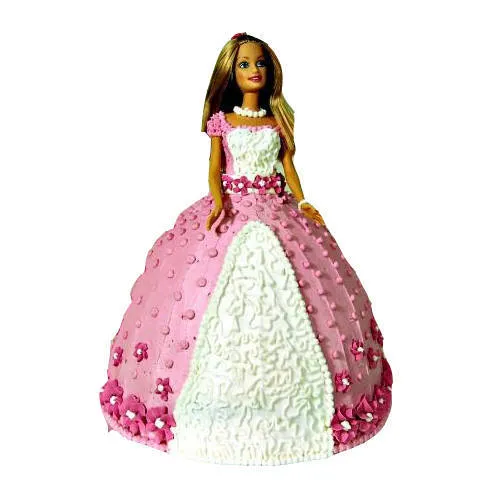 Deliver Yummy Barbie Doll Cake