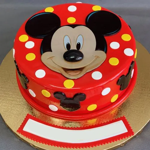 Sumptuous Mickey Mouse Cake for Kids Party