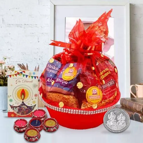 Diwali Delight Basket of Goodies