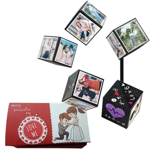 Alluring Gift of Personalized Magic Photo PopUp Box