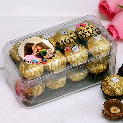 Delightful Personalized Ferrero Rocher Box for Mothers Day