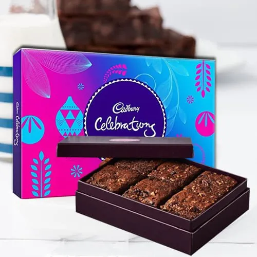 Online Brownies with Cadbury Celebrations