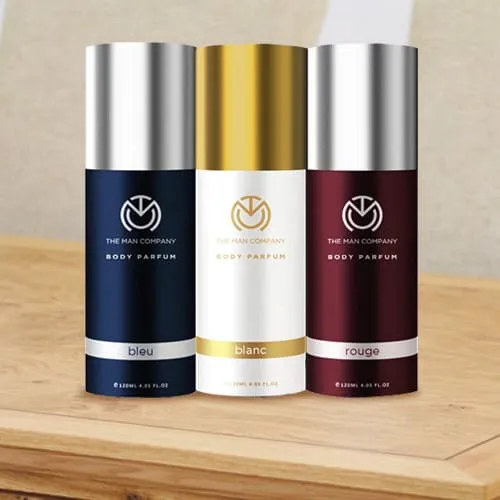 Refreshing The Man Company Body Perfume Trio Deodorant Set for Men