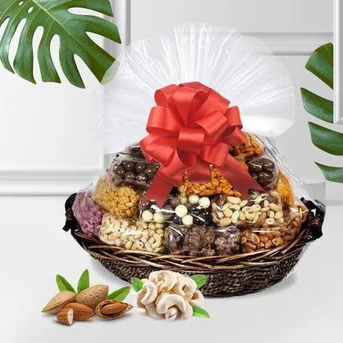 Marvelous Assorted Dry Fruits Gift Basket