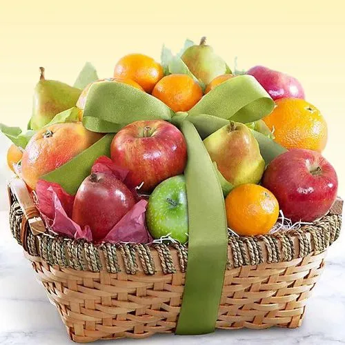 Fabulous Mothers Day Fresh Fruit Treat in Basket