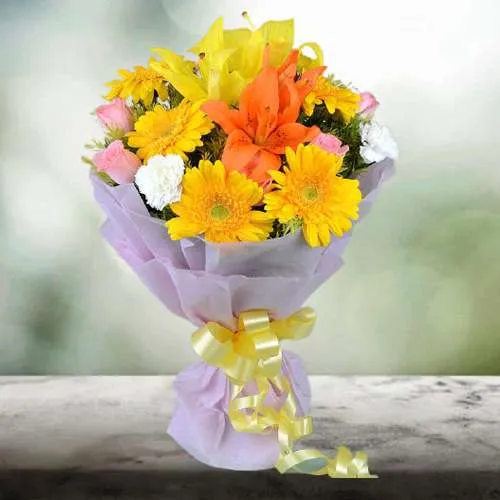Mystic Magnificence Mixed Blooms Bouquet