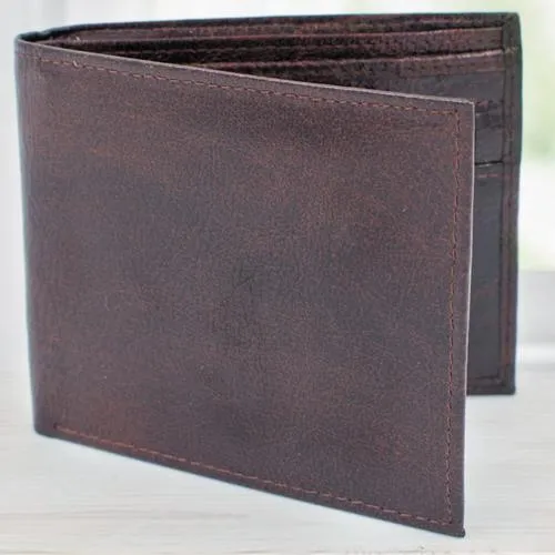 Exclusive Dark Brown Gents Leather Wallet