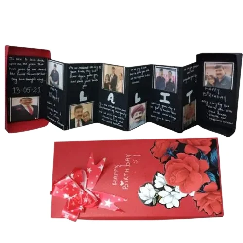 Personalized Folding Photo Greetings Card