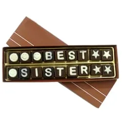 Mouthwatering Best Sister Chocolate (18pcs) Pack