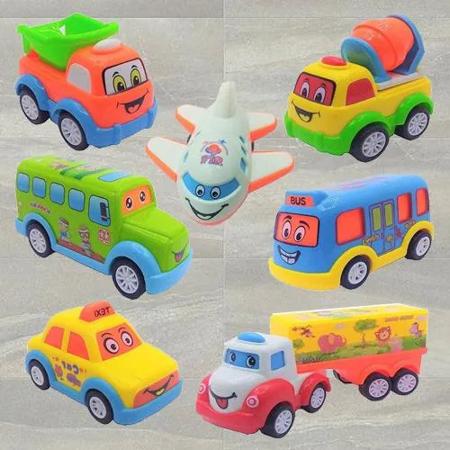 Remarkable Kids Push N Go Crawling Toy Car Set