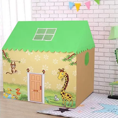Enjoyable Animal Printed My Tent House for Kids